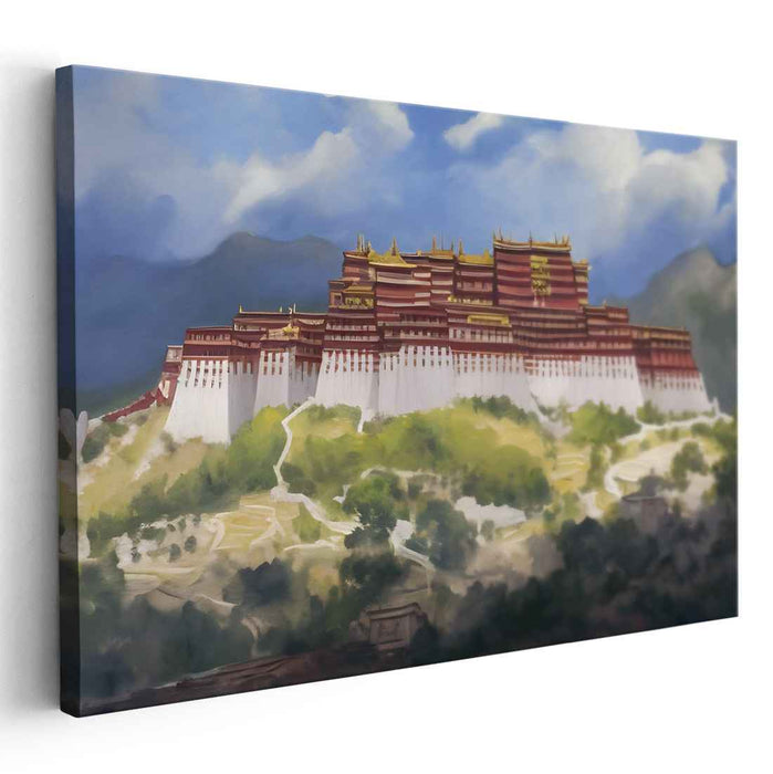 Mountain Chant: A Tribute to Tibetan Grandeur