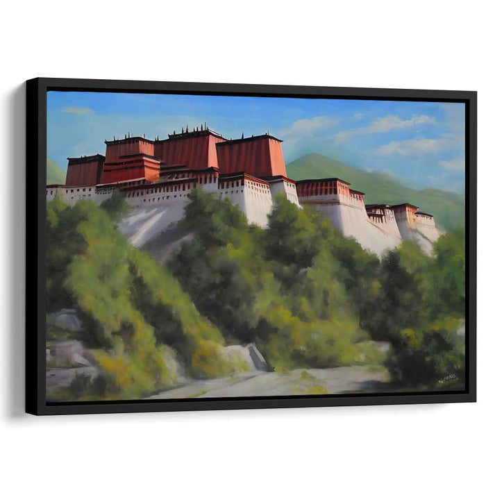 True Nature Illusion: Realistic Landscape Canvas Art Print