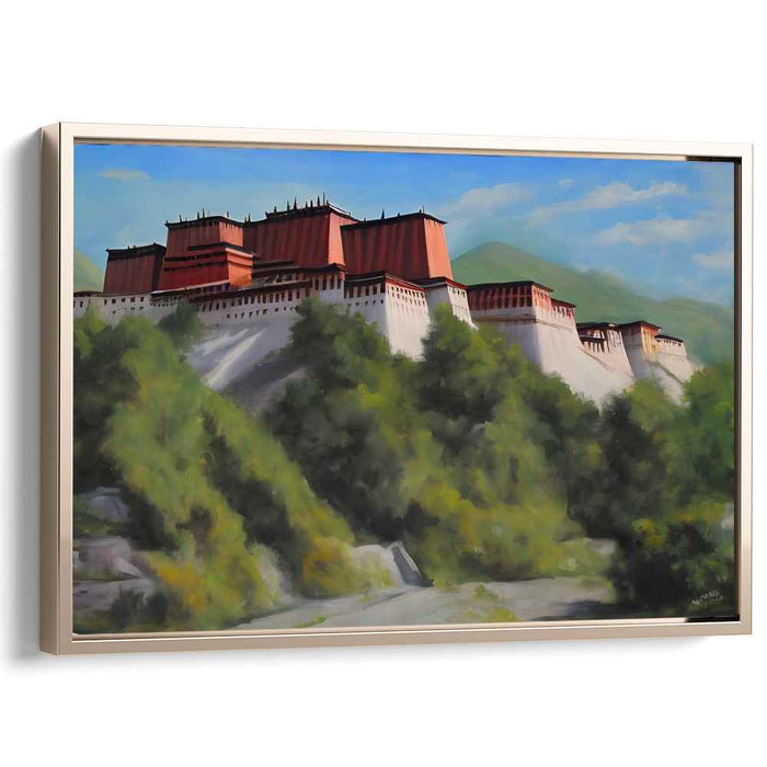 True Nature Illusion: Realistic Landscape Canvas Art Print