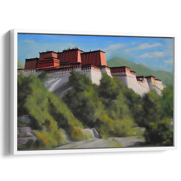 True Nature Illusion: Realistic Landscape Canvas Art Print