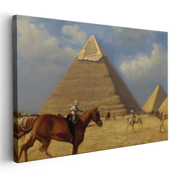 Sandswept Hooves: Equestrian Journey through the Pyramids of Giza
