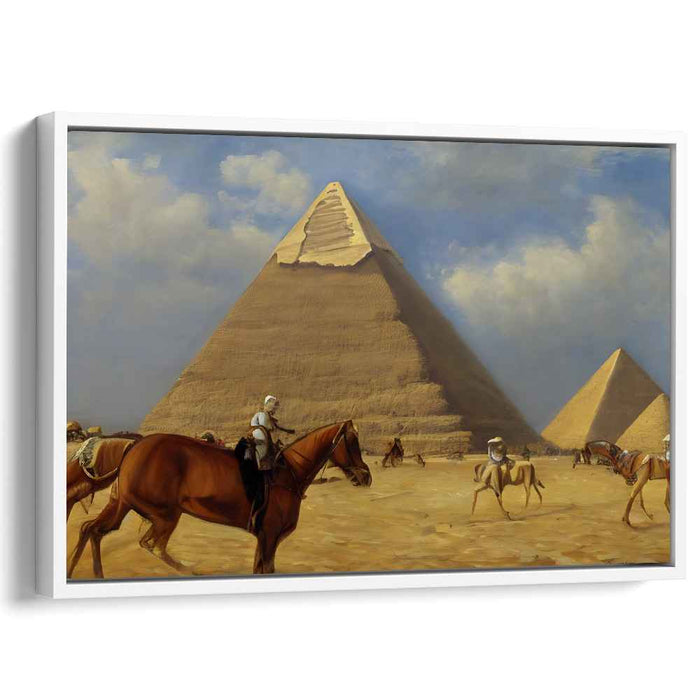 Sandswept Hooves: Equestrian Journey through the Pyramids of Giza