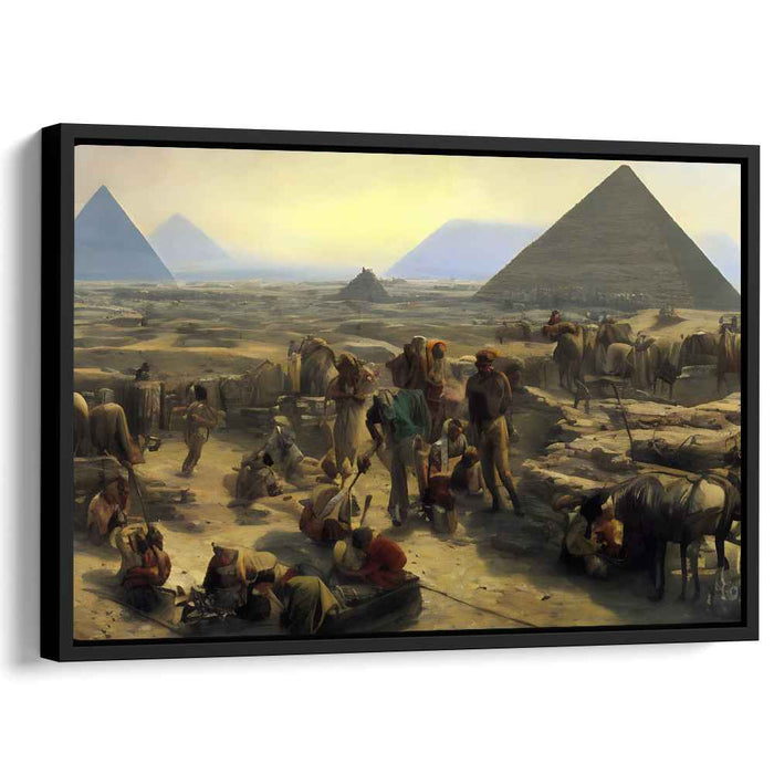 The Builders of the Pyramids: Epic Labor of Ancient Egypt