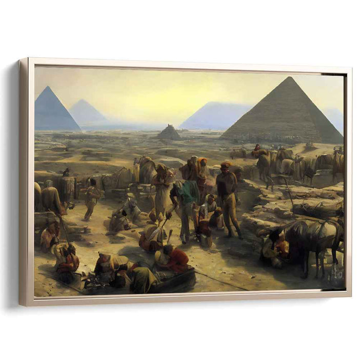 The Builders of the Pyramids: Epic Labor of Ancient Egypt