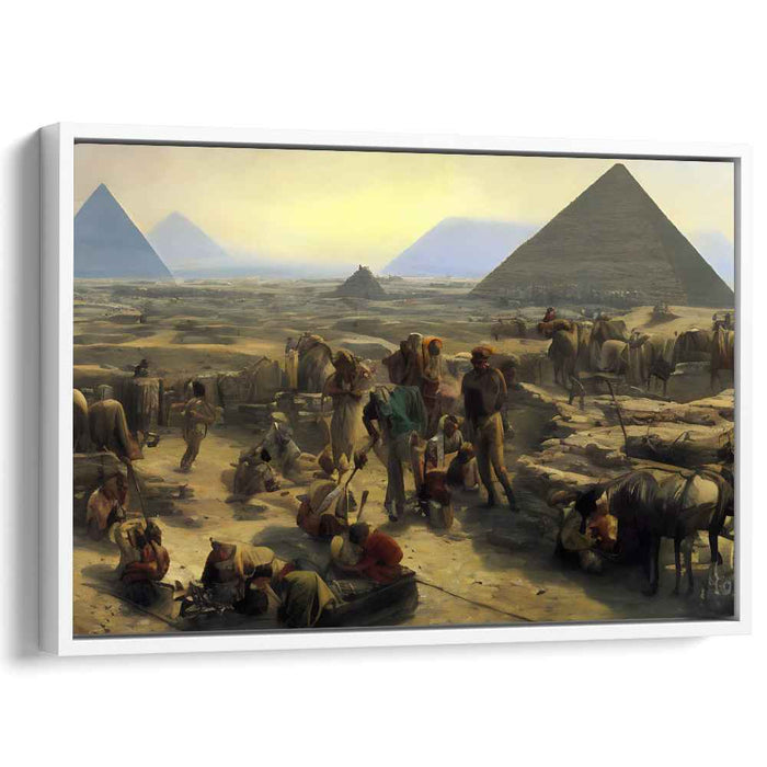 The Builders of the Pyramids: Epic Labor of Ancient Egypt