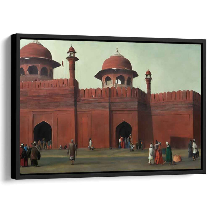 Intricate Palatial Marvels: A Glimpse into Mughal Architectural Splendor