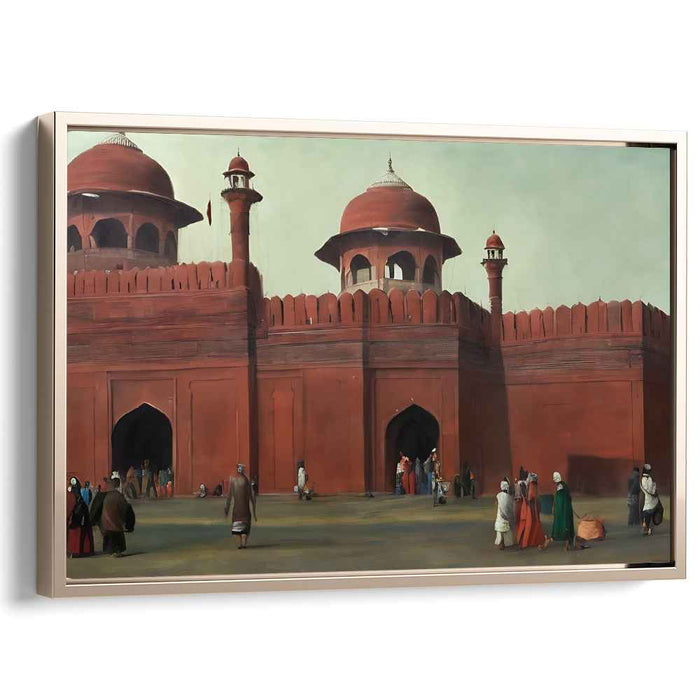 Intricate Palatial Marvels: A Glimpse into Mughal Architectural Splendor