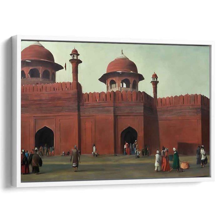 Intricate Palatial Marvels: A Glimpse into Mughal Architectural Splendor