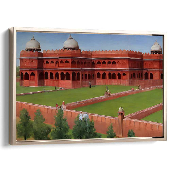 Legacy Arches Impressions: Majestic Historical Architecture Canvas Art