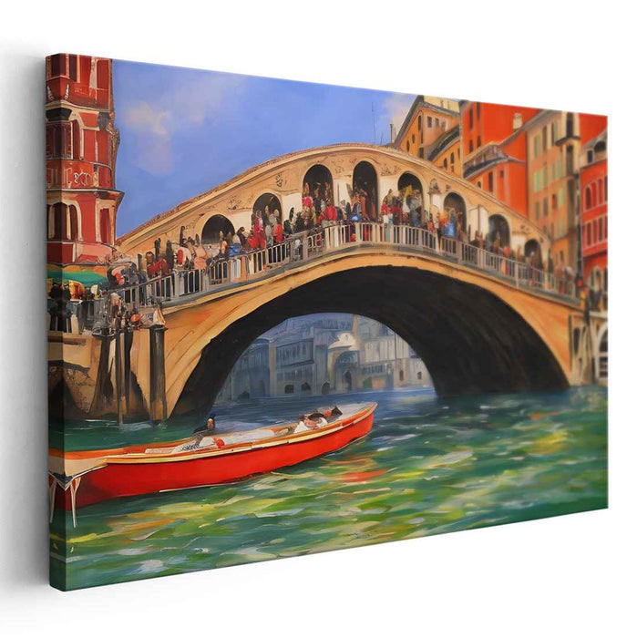 Venetian Connection: The Rialto Bridge Over the Grand Canal