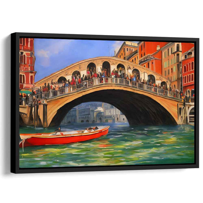 Venetian Connection: The Rialto Bridge Over the Grand Canal