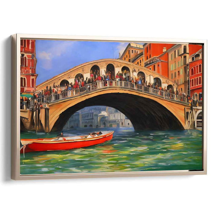 Venetian Connection: The Rialto Bridge Over the Grand Canal
