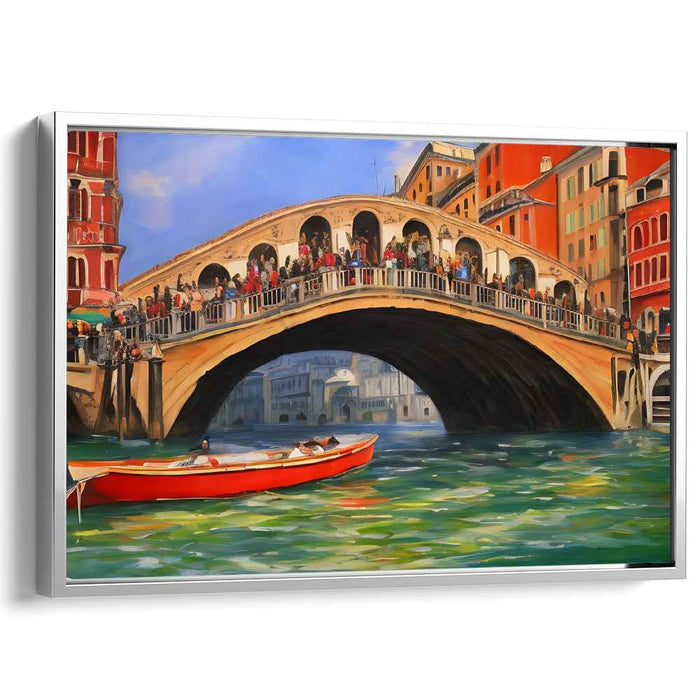 Venetian Connection: The Rialto Bridge Over the Grand Canal