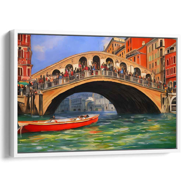 Venetian Connection: The Rialto Bridge Over the Grand Canal