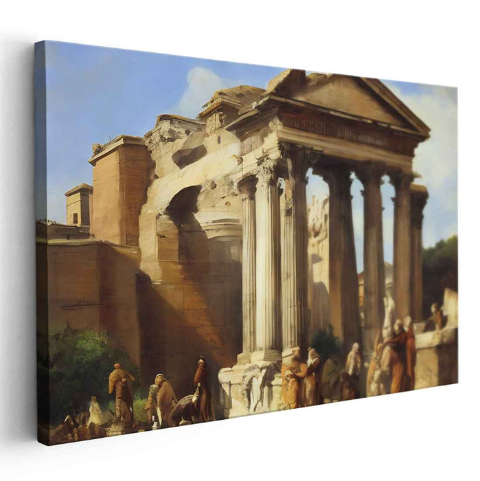 Antique Echoes: A Glimpse into Ancient Grandeur