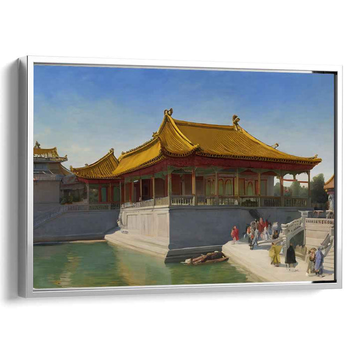 Ink Mist Dream: Realistic Landscape of Traditional Chinese Architecture