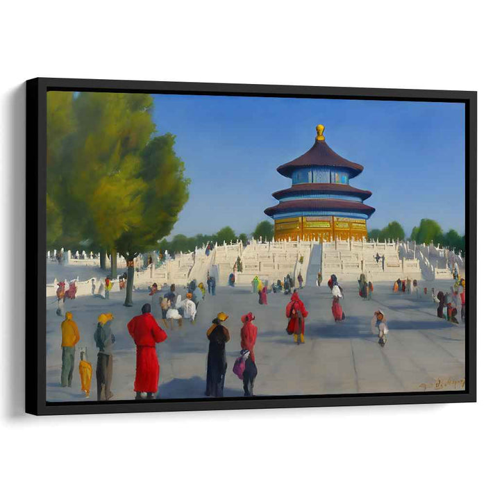 Celestial Echoes of Beijing: Realistic Depiction of the Temple of Heaven in Beijing