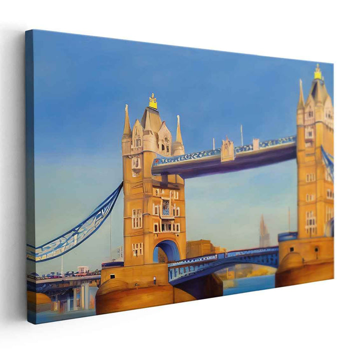 Daylight Serenity: Daylight Serenity Canvas Art Print