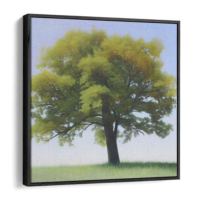 Branches Of Tranquility: Realistic Landscape Tree Canvas Art Print