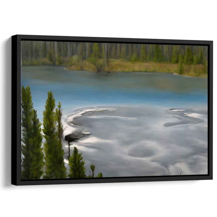 Tranquil Visions: Serene Landscape Canvas Art