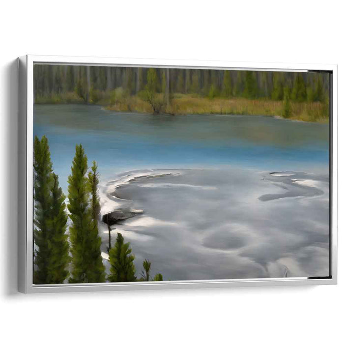 Tranquil Visions: Serene Landscape Canvas Art