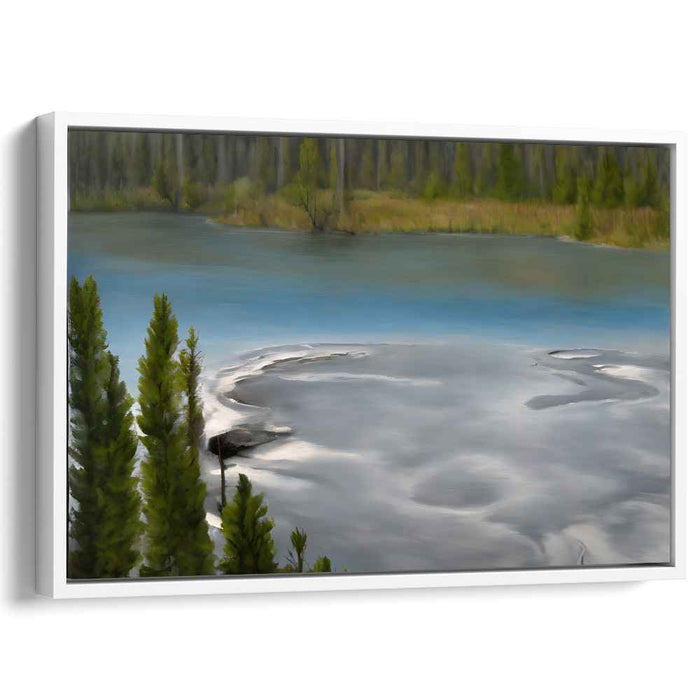 Tranquil Visions: Serene Landscape Canvas Art