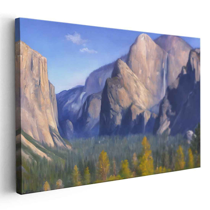 Dreamscape Euphoria: A Serene Landscape Canvas Art Print