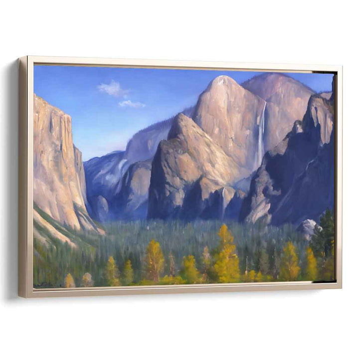 Dreamscape Euphoria: A Serene Landscape Canvas Art Print