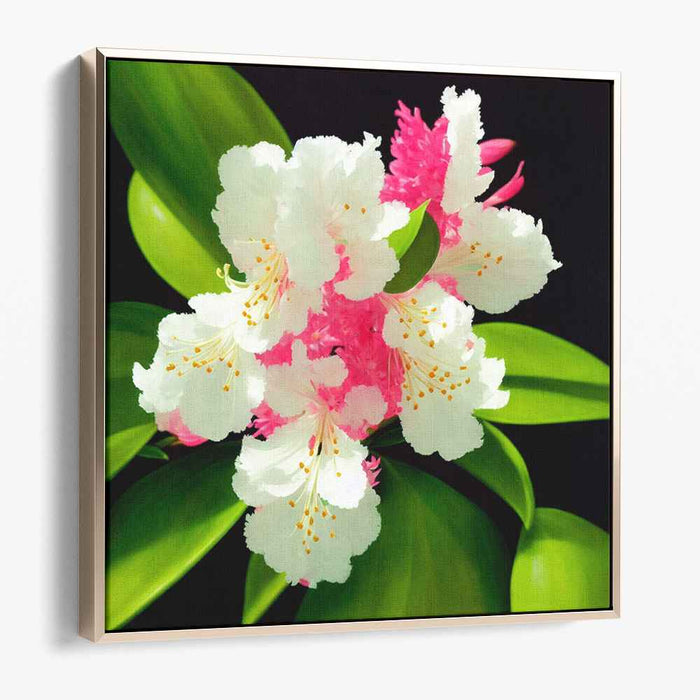 Realistic Oil Rhododendron #001