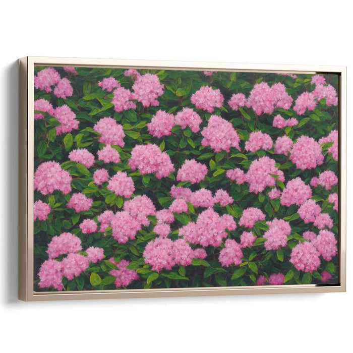 Forbidden Fantasia: Realistic Floral Canvas Art Print
