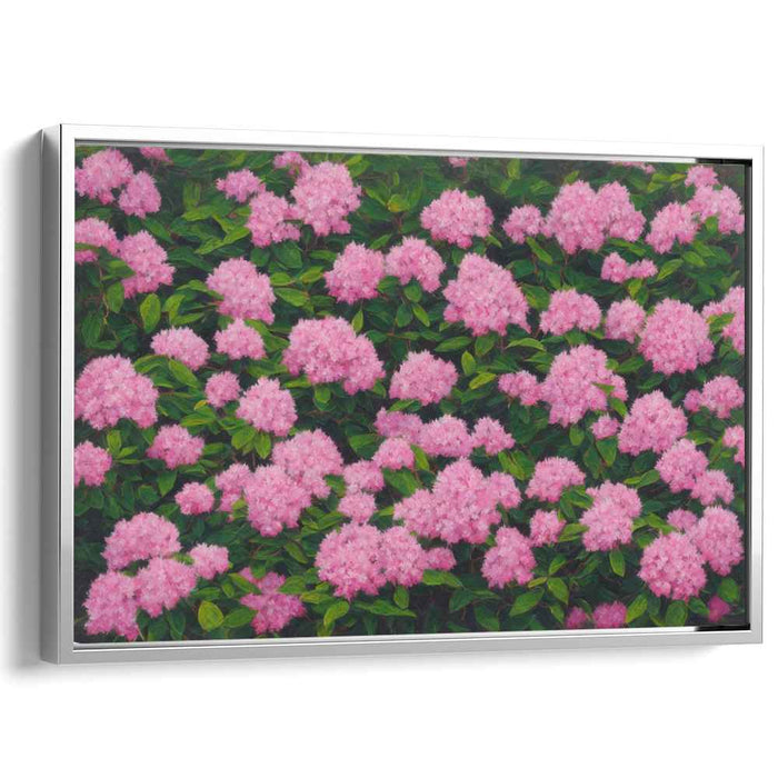 Forbidden Fantasia: Realistic Floral Canvas Art Print