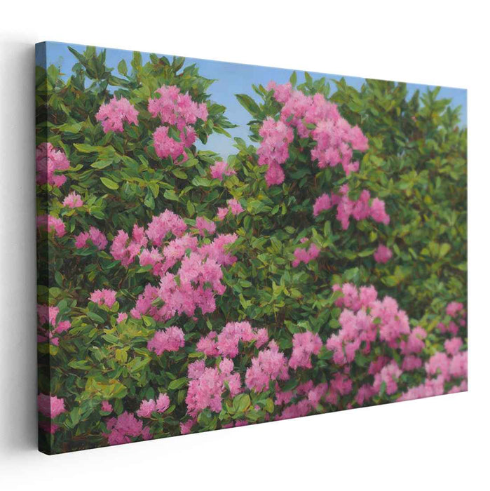 Realistic Oil Rhododendron #115