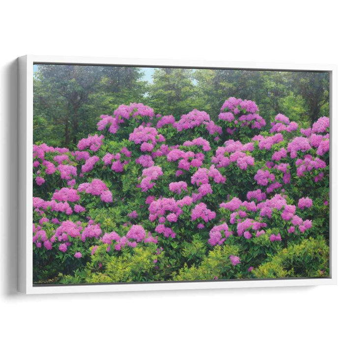 Realistic Oil Rhododendron #127