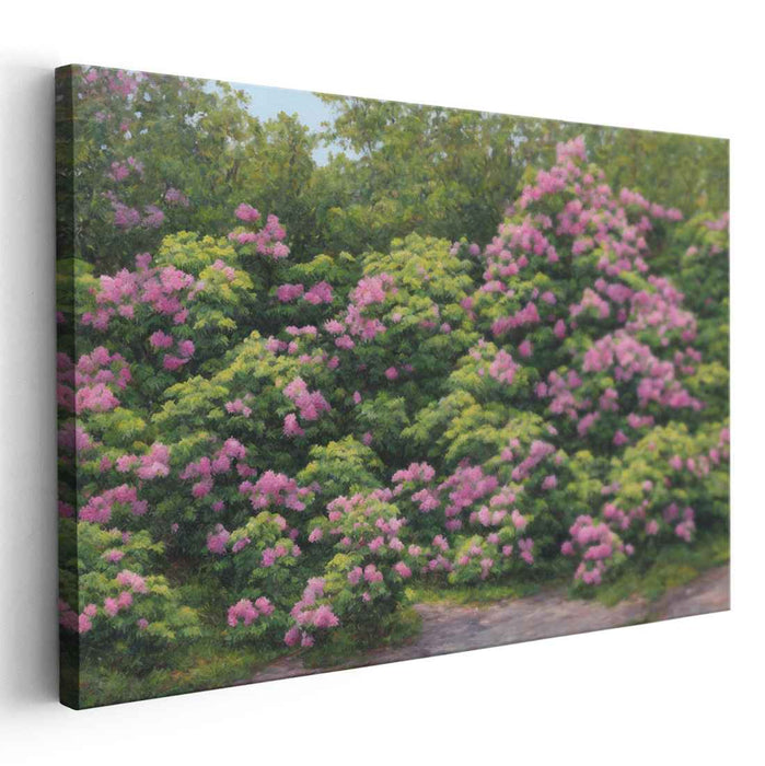 Realistic Oil Rhododendron #129