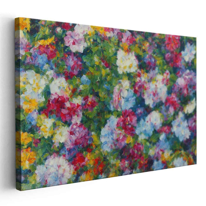 Realistic Oil Tropical Flowers #106