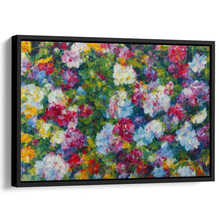 Realistic Oil Tropical Flowers #106