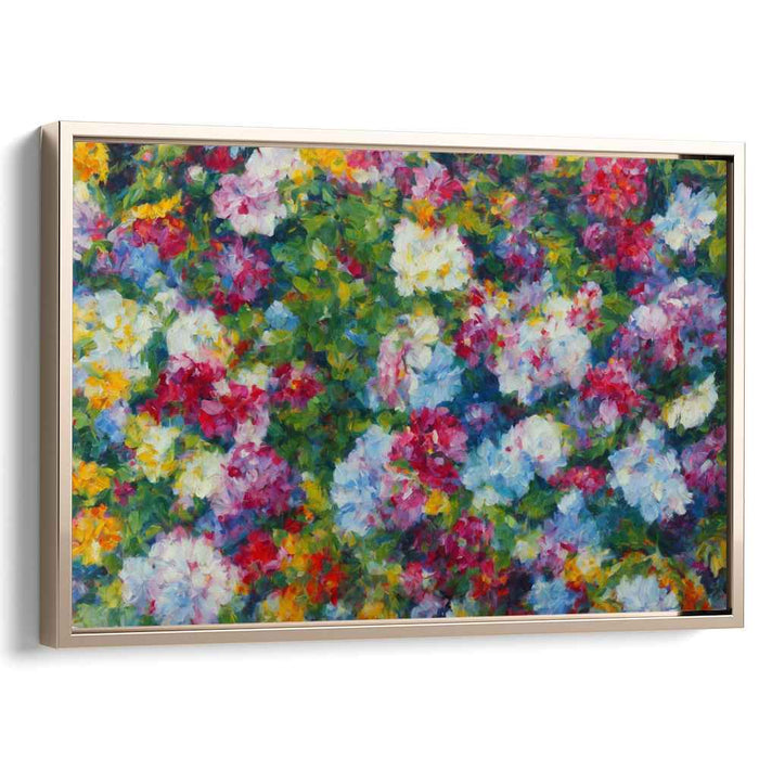 Realistic Oil Tropical Flowers #106