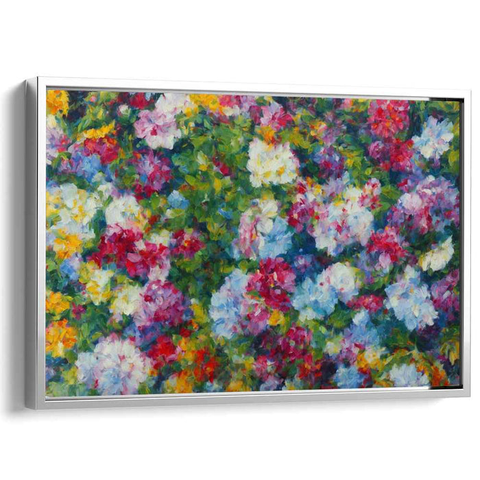 Realistic Oil Tropical Flowers #106