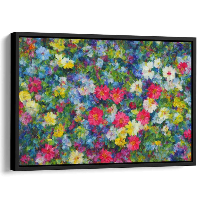 Realistic Oil Tropical Flowers #109