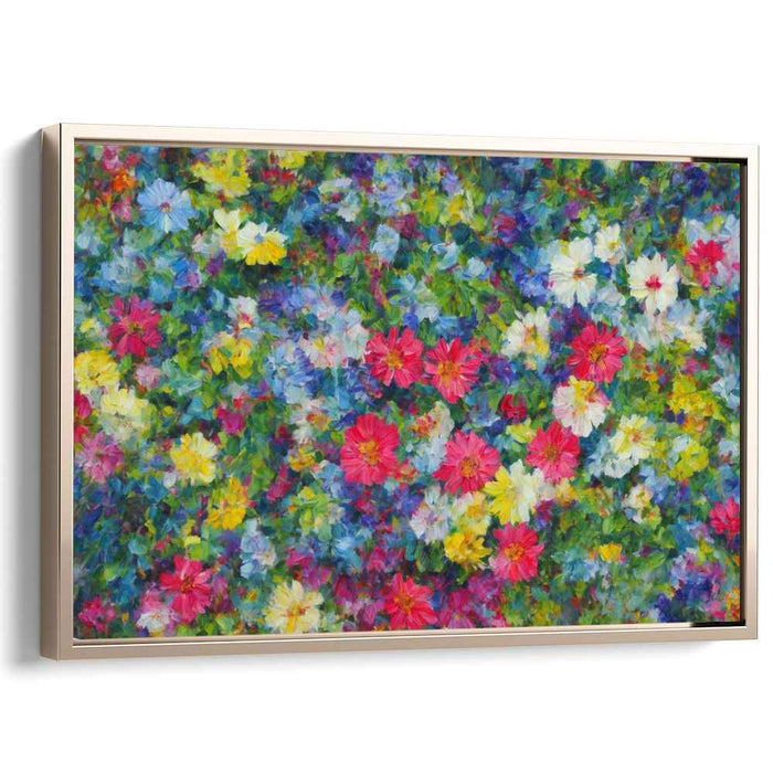 Realistic Oil Tropical Flowers #109