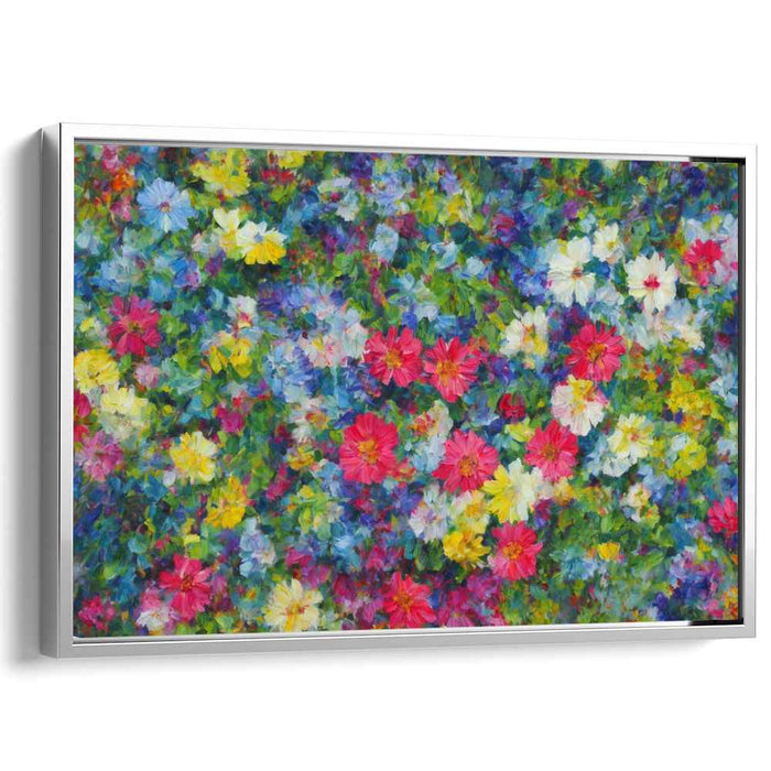 Realistic Oil Tropical Flowers #109