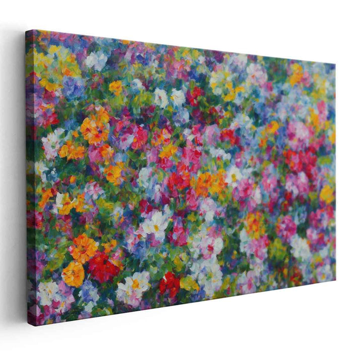 Realistic Oil Tropical Flowers #118