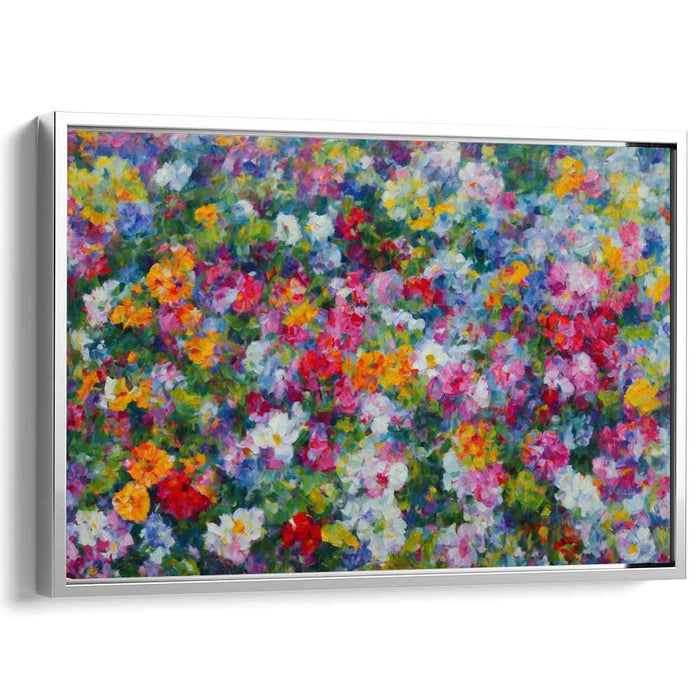 Realistic Oil Tropical Flowers #118