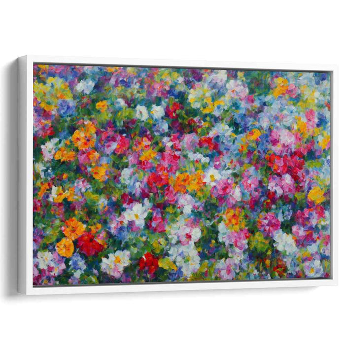 Realistic Oil Tropical Flowers #118