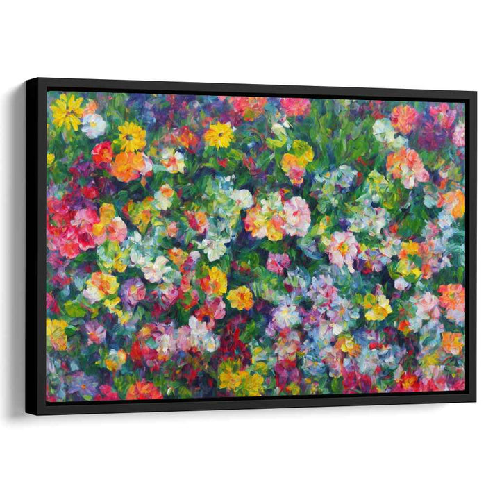 Realistic Oil Tropical Flowers #126