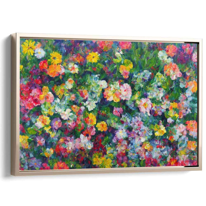 Realistic Oil Tropical Flowers #126