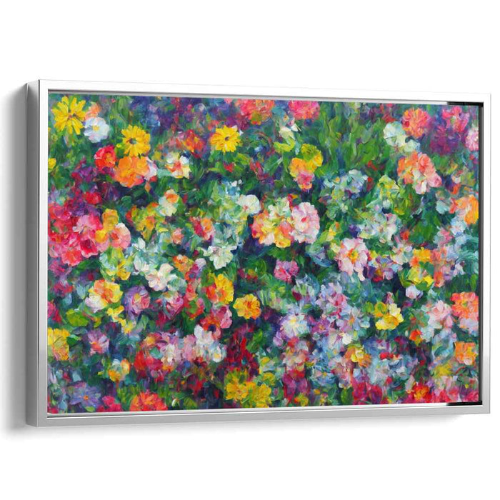 Realistic Oil Tropical Flowers #126