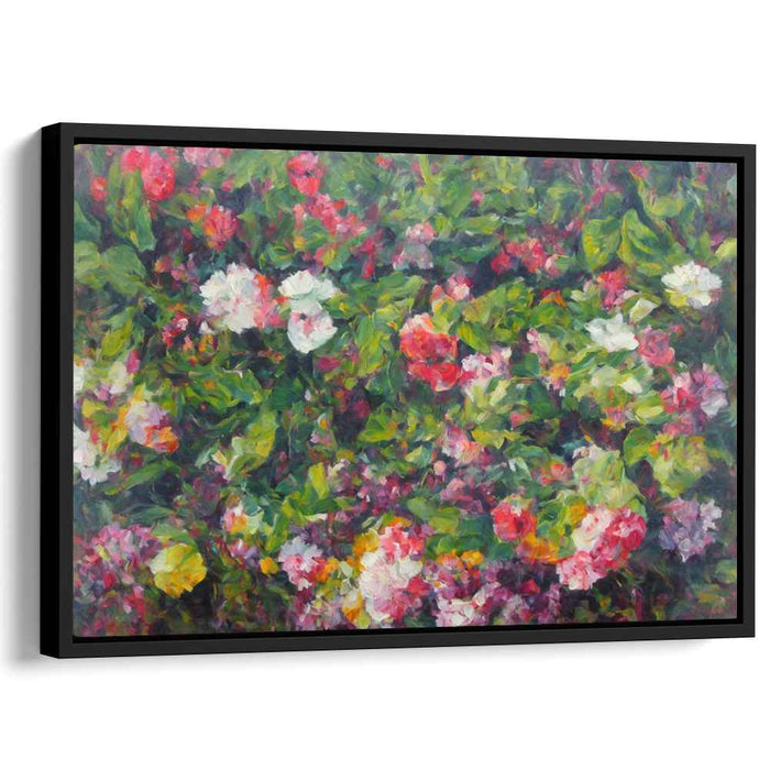 Realistic Oil Tropical Flowers #127