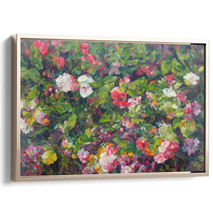 Realistic Oil Tropical Flowers #127