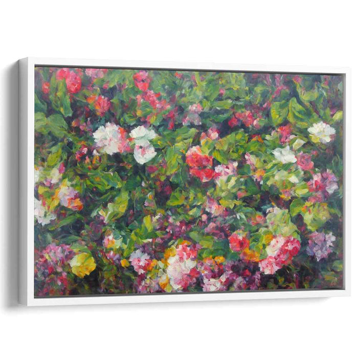 Realistic Oil Tropical Flowers #127